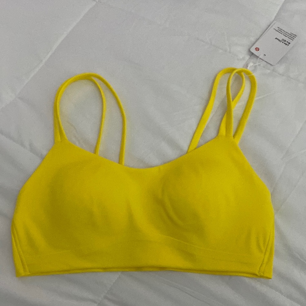 Like a cloud bra yellow size 4